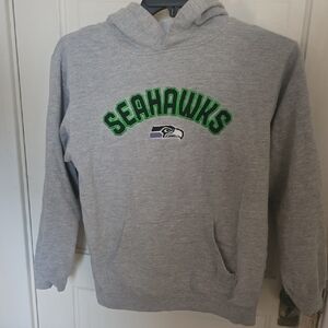 Gray Seahawks Hoodie